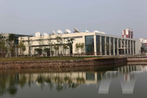 已建成的天津电台数字大厦